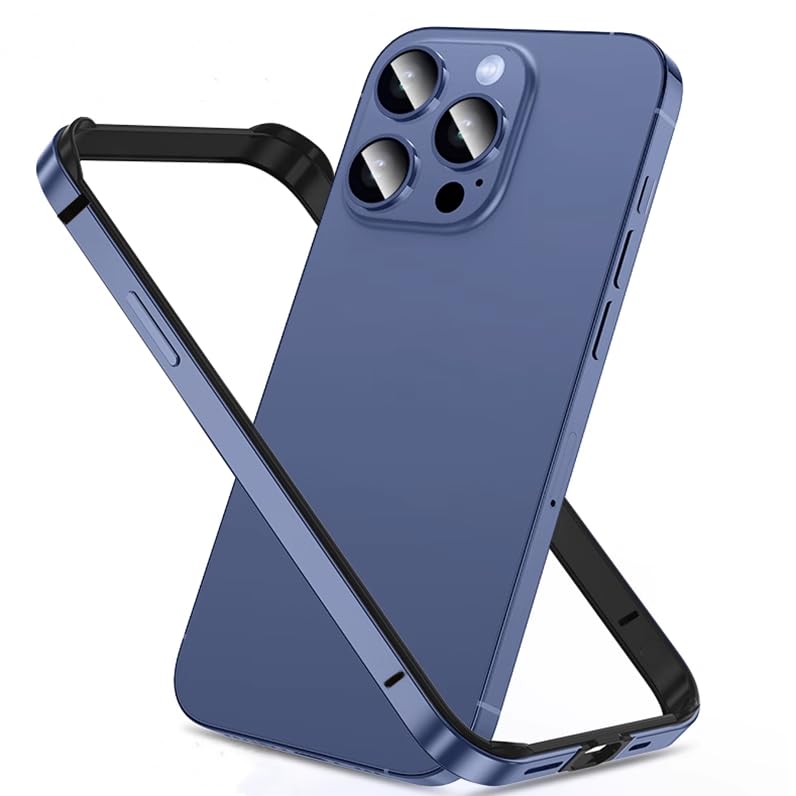 Amazon.co.jp: Akaraviku ケース・iphone15 pro向けバンパー アルミ