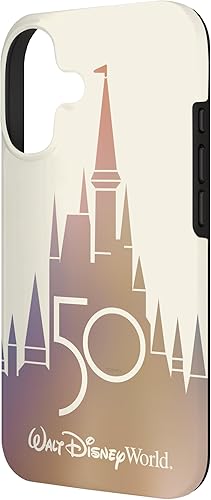 Vista 89 de Funda para iPhone 14 Pro Max Disney Walt Disney World 50 aniversario Castle