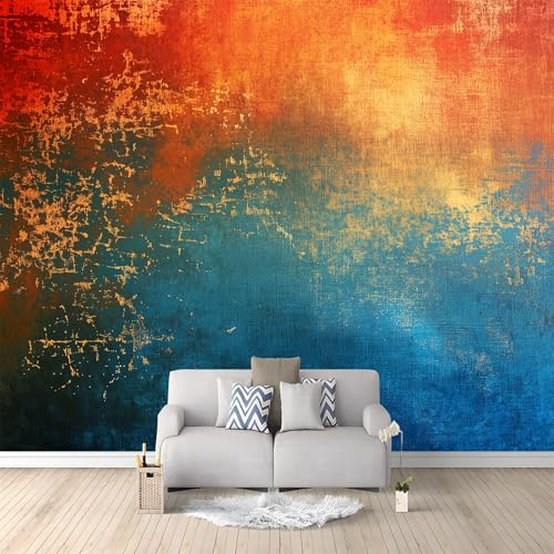 Papier peint effet 3D grand format 250x175 cm revêtement mural salon