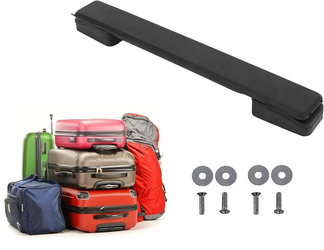 TumeryTumery Repair Replacement Luggage Pull Handle for VIP Safari, American tourister, Skybag Suitcase Trolley Bag Suitcases Handle for Luggage Parts (1 Handle Black (at))