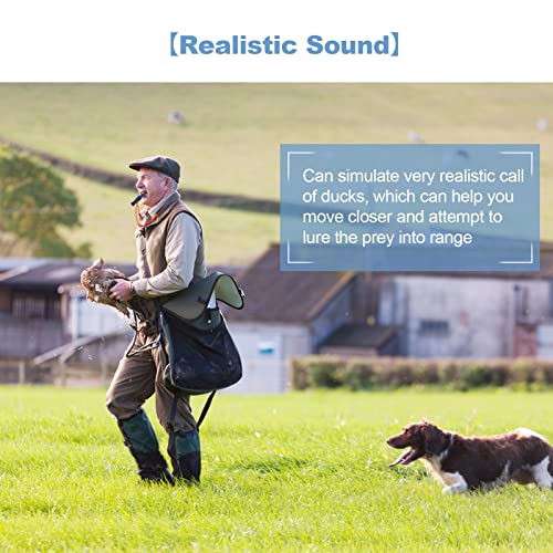 Entenpfeife, Entenlocker, Robustes PVC-Entenruf, Lockvogel, Rookrufer, Outdoor-Jagd-Zubehör, geeignet für die Jagd oder Tierbeobachtung