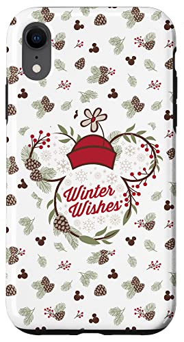 Coque iPhone XR Minnie Mouse Disney Winter Wishes, le cadeau idéal pour Noël