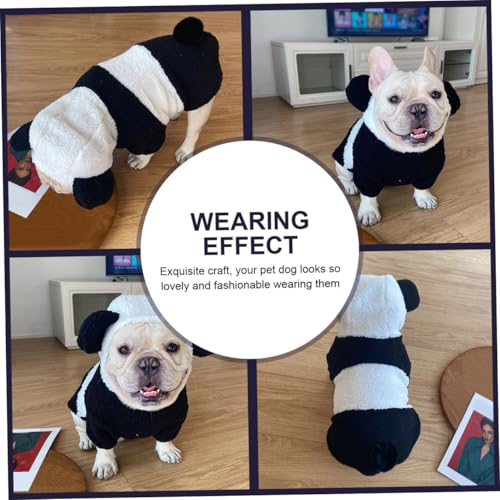 Disfraz de Panda para Perro Kisangel Otoño Invierno miniatura 7