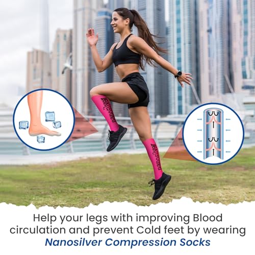 Image of Compression Socks (Light compression) with Gradient compression for comfort, 1 Pair compression socks