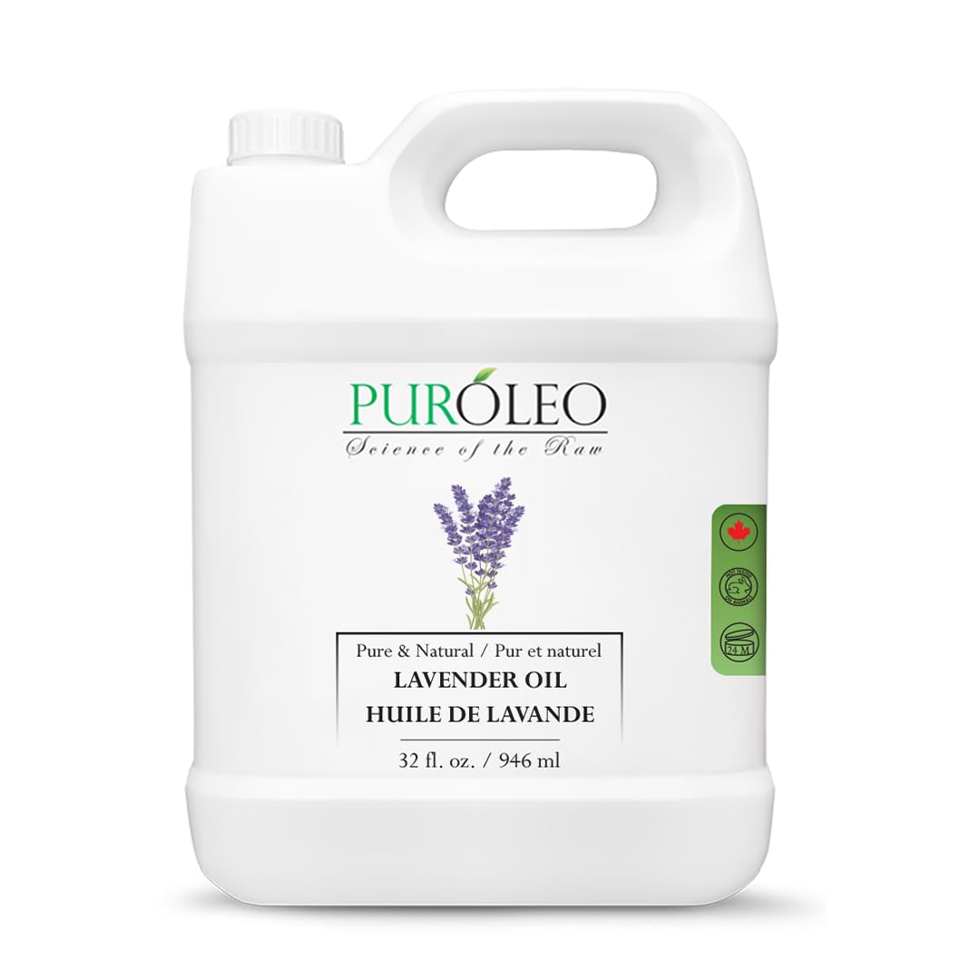PUROLEO Lavender Essential Oil 32 Fl Oz
