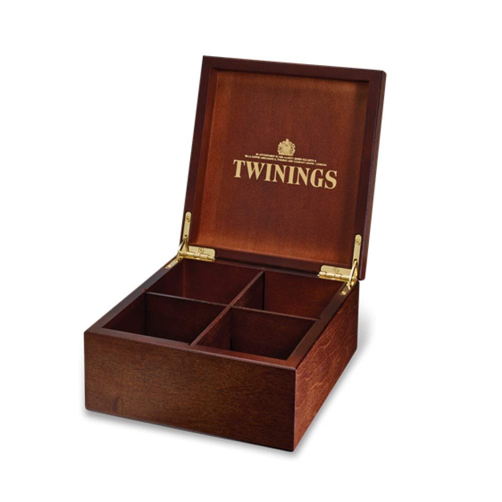 Twinings Luxury Wooden Tea Chest 4 x Compartment Display Box Buy