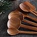 7pcs Long Handle Wooden Cooking Utensil Set Non-stick Pan Kitchen Tool,NAYAHOSE Wooden Cooking Spoons and Spatulas by UBae (7pcs Set)