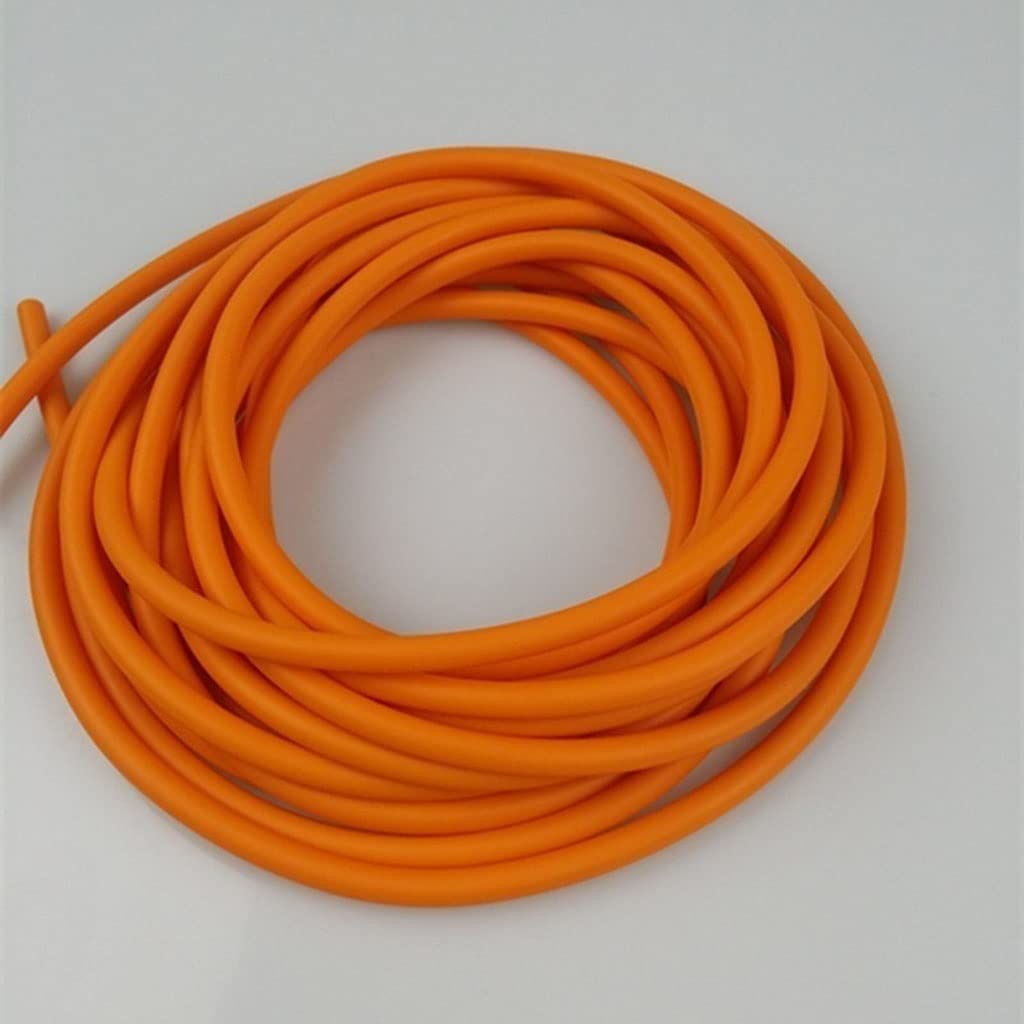 Tubo de goma de látex, tubo de goma de látex de 2 mm x 5 mm para caza y tiro de 0,5 a 5 m (1 metro)
