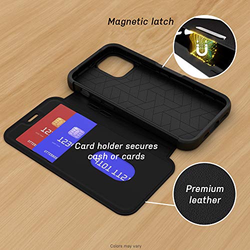 OtterBox Strada iPhone 12 Mini étui premium en cuir véritable