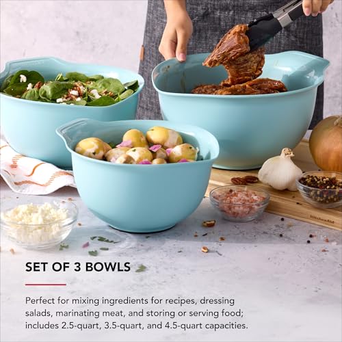 Image of KitchenAid Universal Nesting Plastic Mixing Bowls