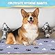 MICHIHOMIE 2 Stück Welpenunterlagen Wiederverwendbare, 90*60 cm Haustier-Urinunterlage Waschbar, rutschfeste und Schnell Absorbierend Puppy Pads für Hunde, Katzen, Meerschweinchen