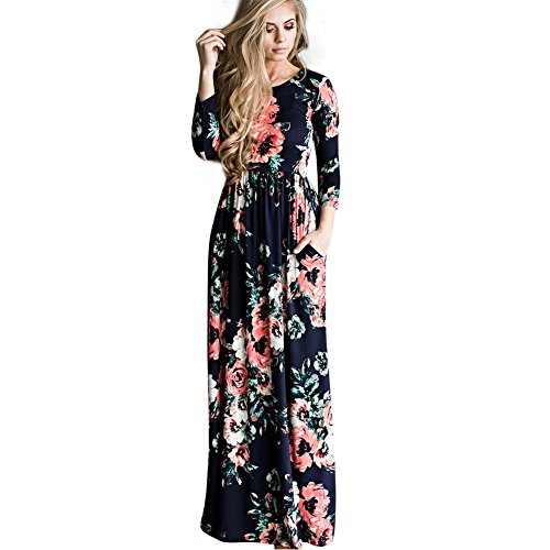 long floral dresses