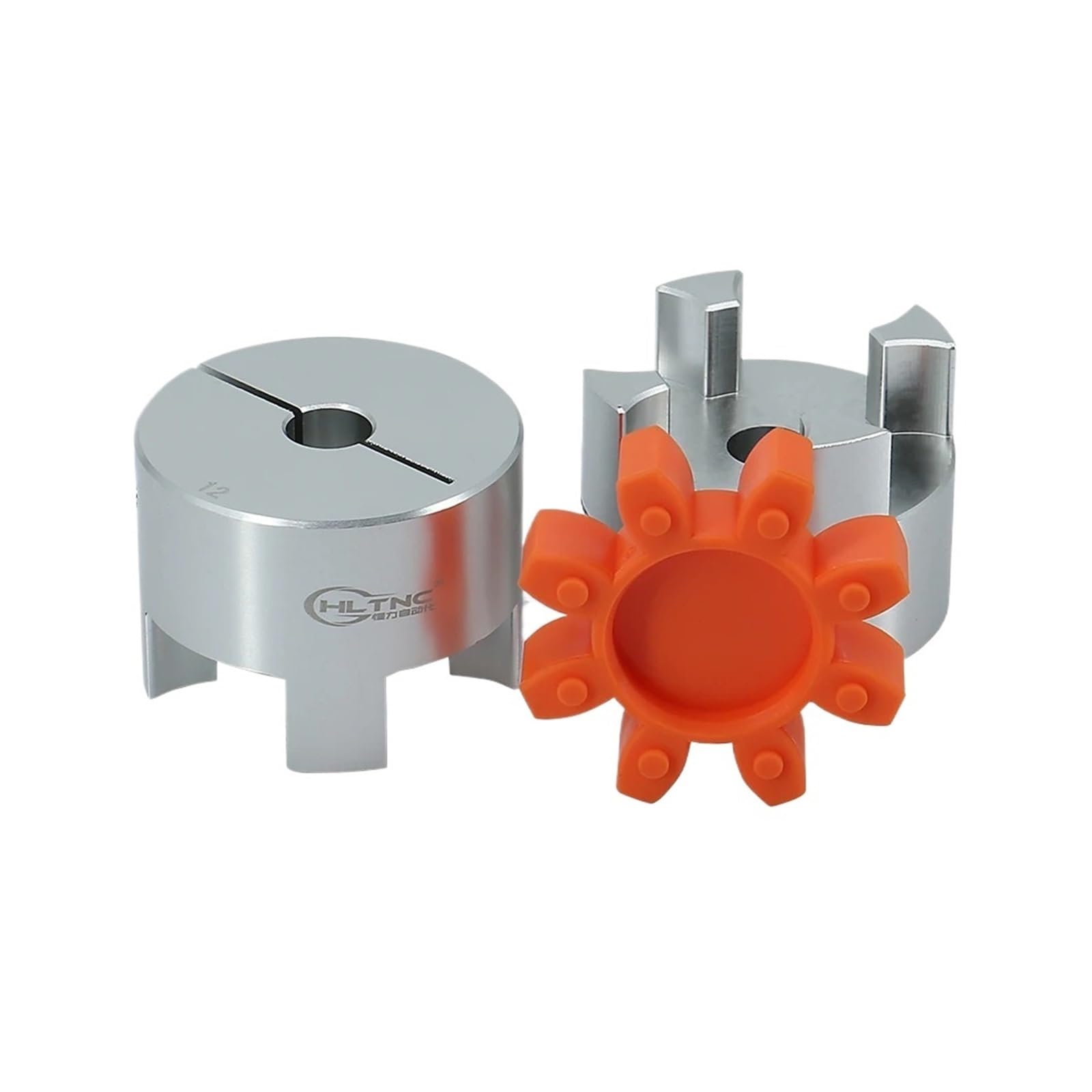 Wellenkupplung D65L90 Vier Backen Aluminium Plum Flexible Kupplung Motor Welle Stecker Innen Durchmesser 16-45mm for Große Kugelumlaufspindel Koppler Router(18mm to 18mm)