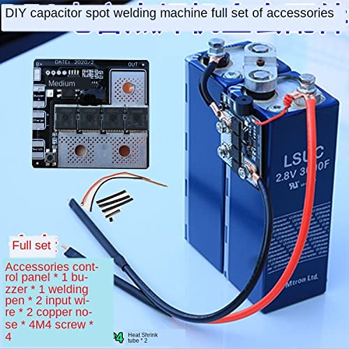 4.2v5v5.6v6v Fala Capacitance Singlechip Spot Welding Machine Bring Spot Welding Pen Control Panel DIY Full Set of Parts