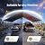 20 x 30 FT Heavy Duty Metal Carport, Galvanized Steel Car Canopy with Reinforced Frame, Outdoor Car Garage Shelter for Pickup Truck, SUV, Motorcycle & Boat, All Weather Protection