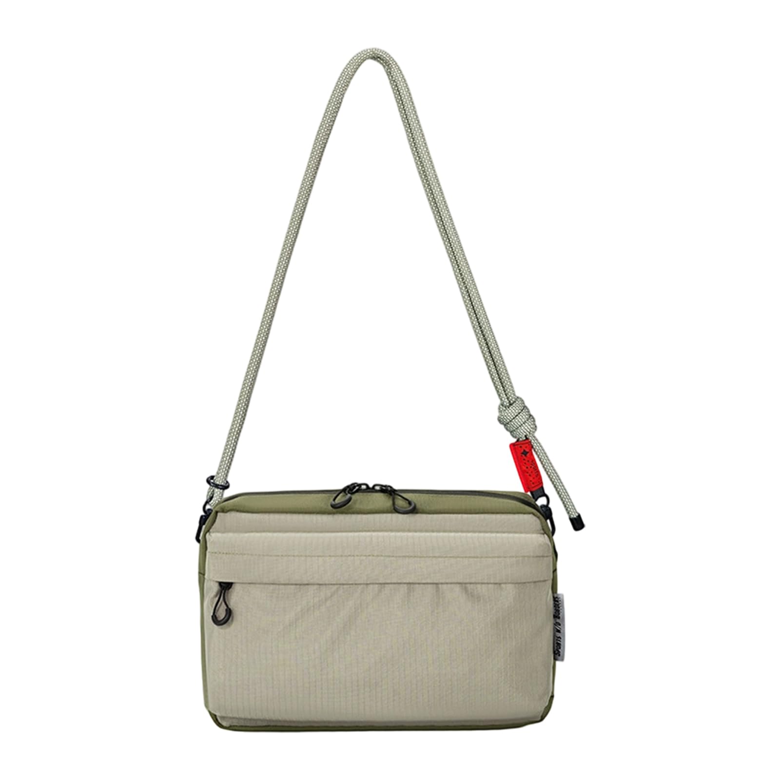 Bolsa para manillar de bicicleta con correa de hombro de nailon, resistente al agua, multifuncional