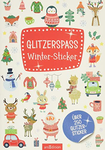 Preisvergleich Produktbild Glitzerspaß Winter-Sticker