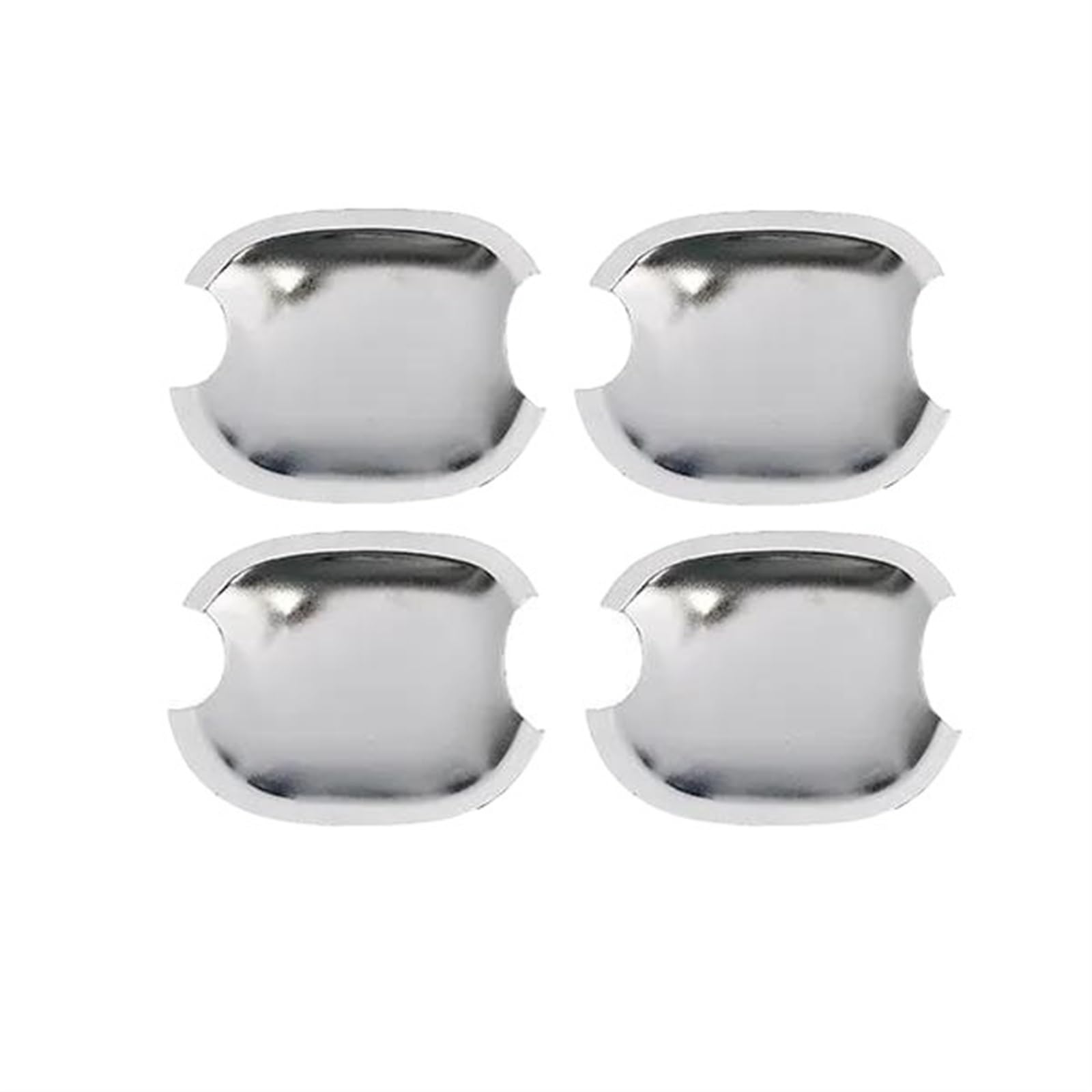 Lzbzhb Bowl 4 Doors Car Exterior Outsidedoor Handle For Toyota For Raum Xz20 2003~2011 Chrome Door Handle Cover Car Accessories Rustproof Stickers Exterior Catch Coration Cap(Bowl 4 Doors)