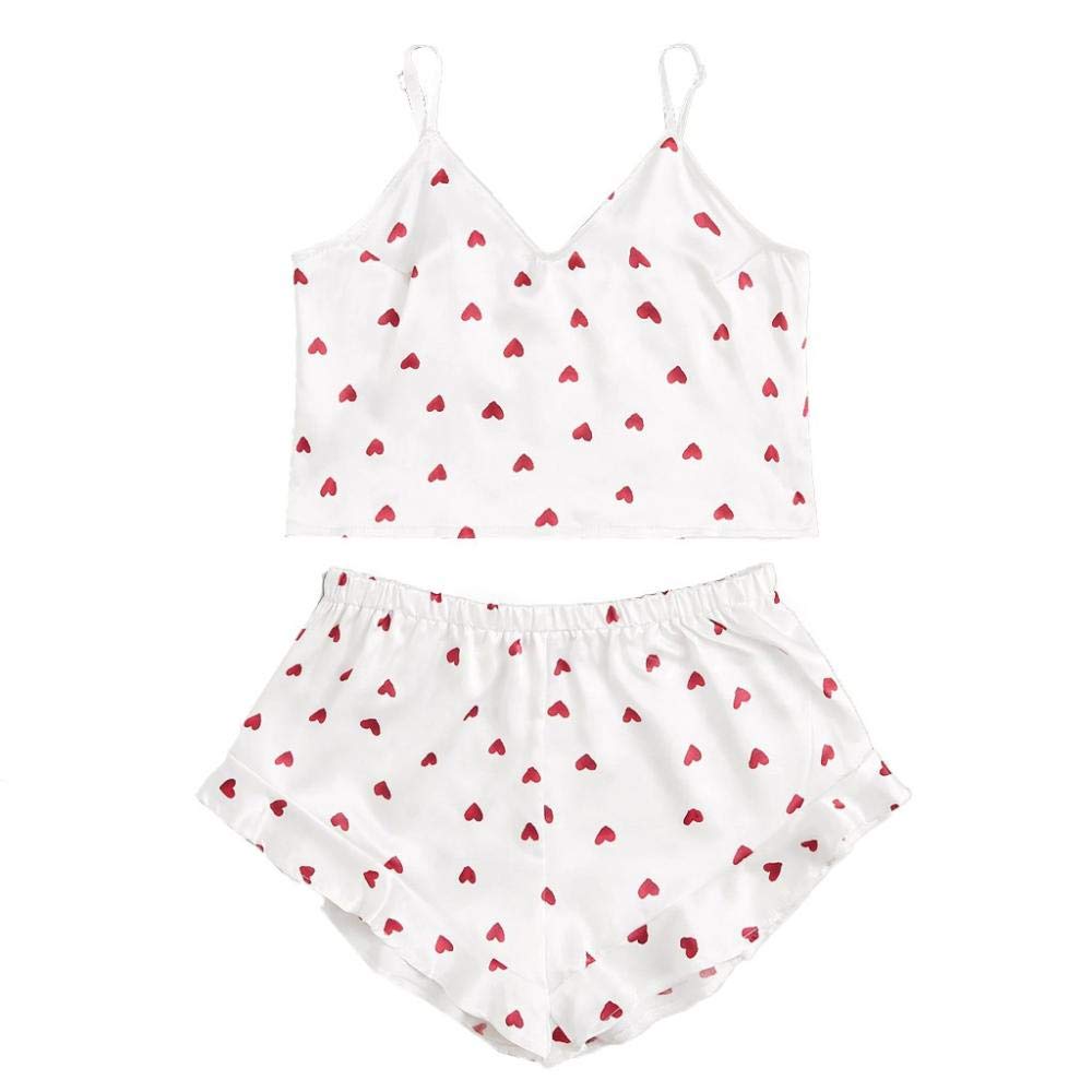 Lingerie sexy cœur satin pour vos nuits romantiques - 7