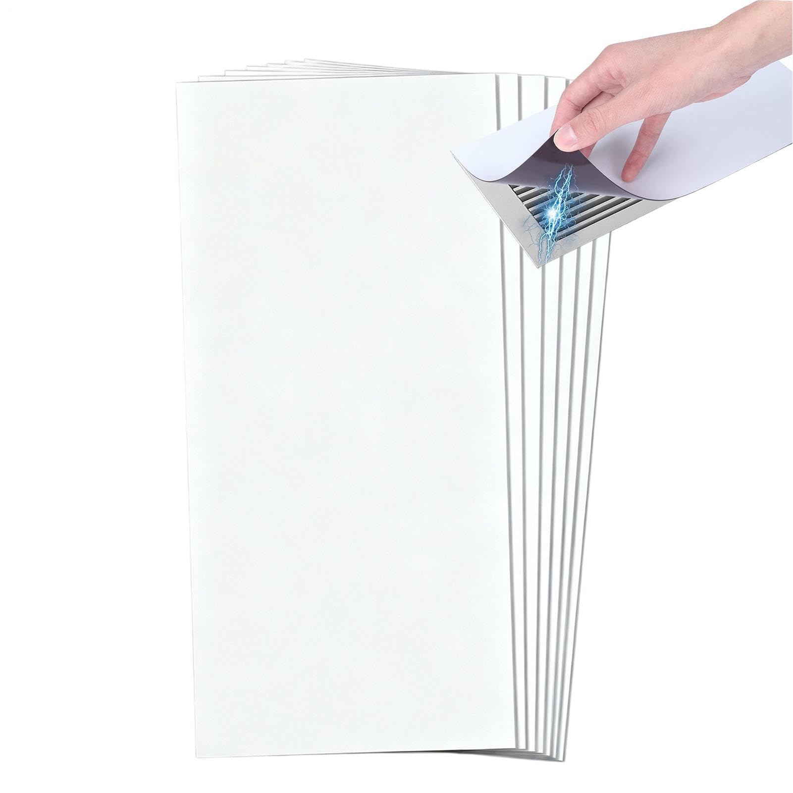 Magnetische Lüftungsabdeckungen für die Decke 8 Stück -Dichtgitter