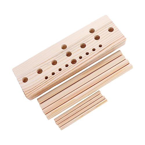 Bow Maker 1Set 5 in 1 Multipurpose Wooden Bowknot Maker Satin Wreath Gift Packing Bowing Making Tool DIY Ribbon Crafts Bowknot Christmas Decor