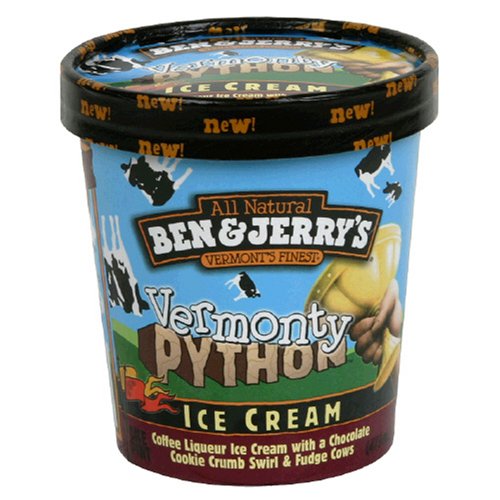 Amazon.com : Ben & Jerry's, Vermonty Python, 1 pint (Frozen ...