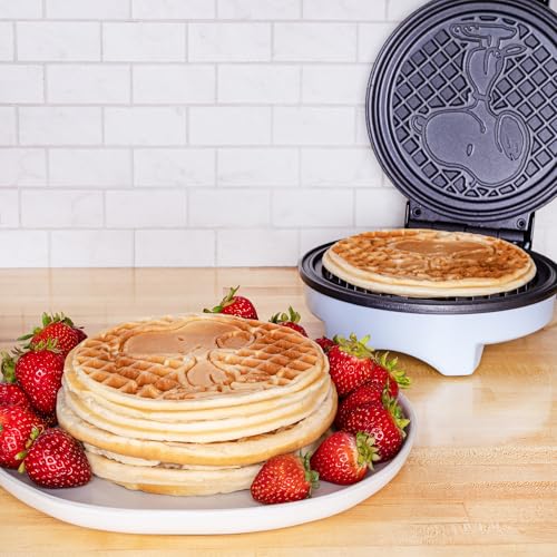 Image of Uncanny Brands Peanuts Waffle Maker - Make Snoopy Waffles - Kitchen Appliance