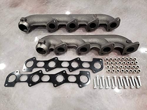 HI FLOW 03-07 Powerstroke F250 F350 6.0 Cast Performance Headers Manifolds