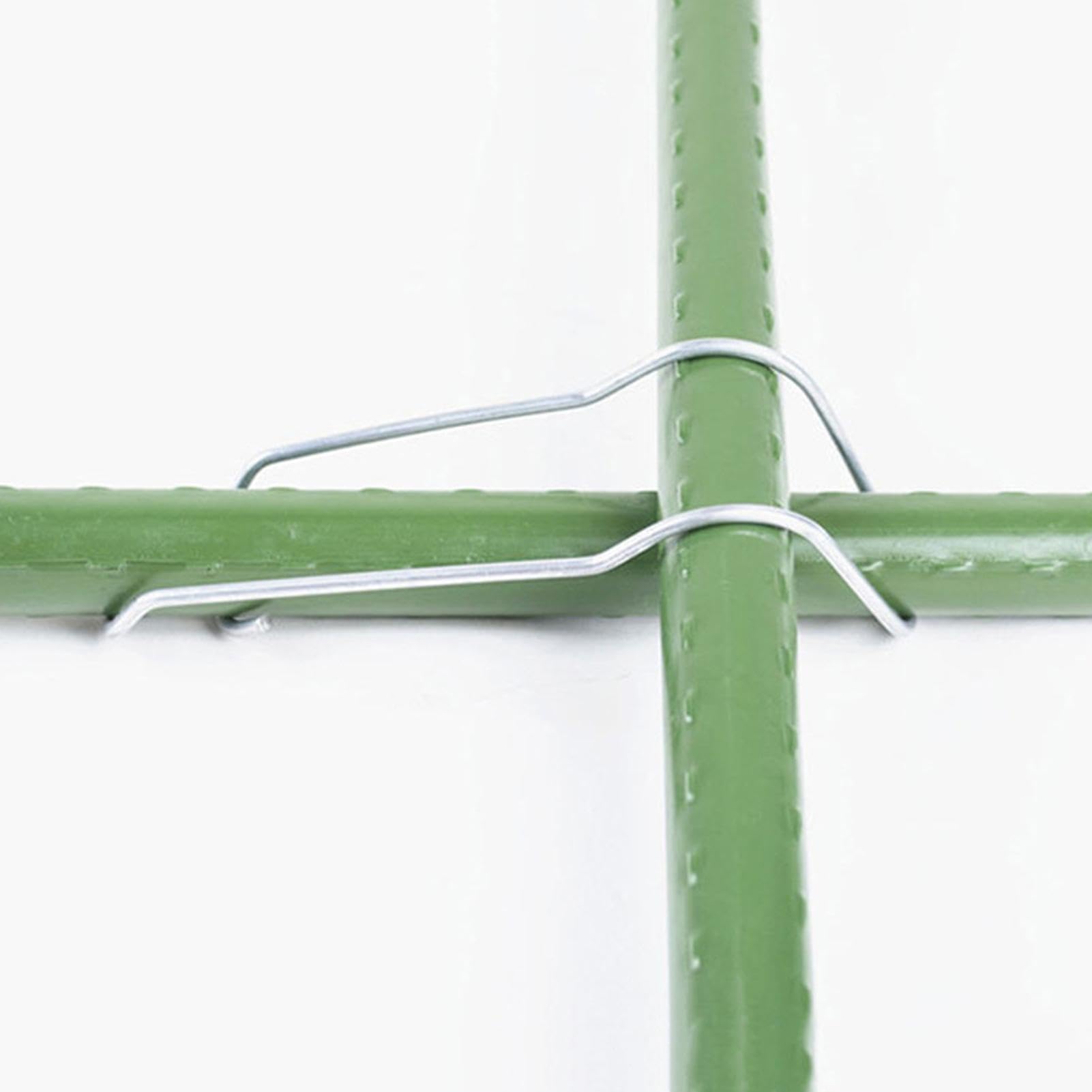 Amazon | 菜園クロスバンド 50本入 園芸 支柱クリップ 植物支柱 支柱