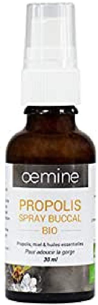 Oemine Organic Propolis Oral Spray, 30 ml