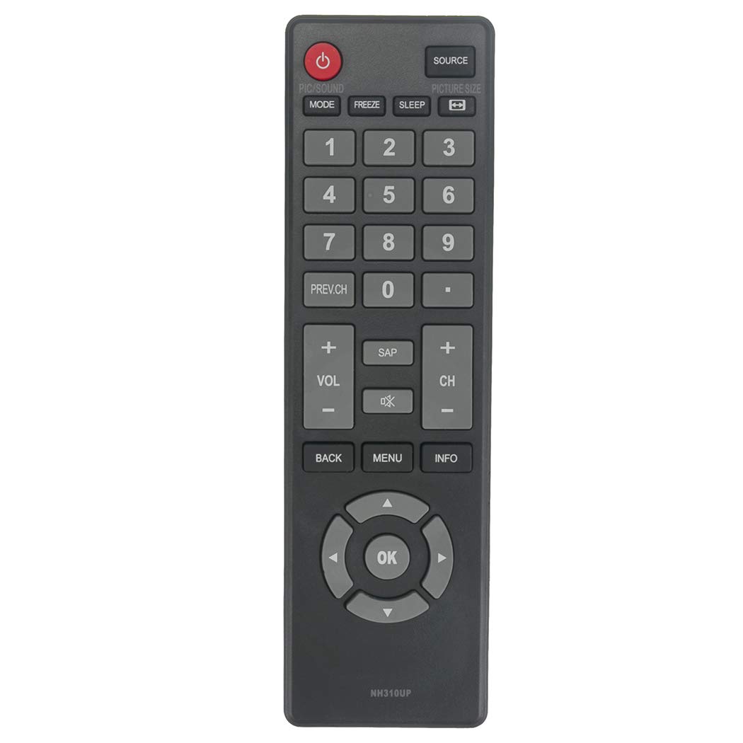 NH310UP Replace Remote Applicable for Emerson TV LC391EM4 LF501EM4A LF320EM4A LF501EM4F LE391EM4 LF320EM4F LE320EM4 LE290EM4 LE240EM4 LF320EM5F