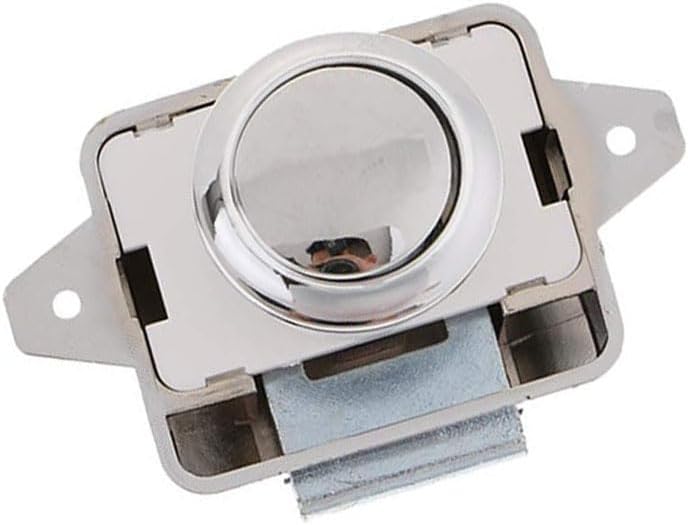 TOP-MAX 10pcs Push Button Catch Lock Cabinet Cupboard Closet Door Keyless Latch Knob for Boat RV Motorhome Caravan Camper Furniture