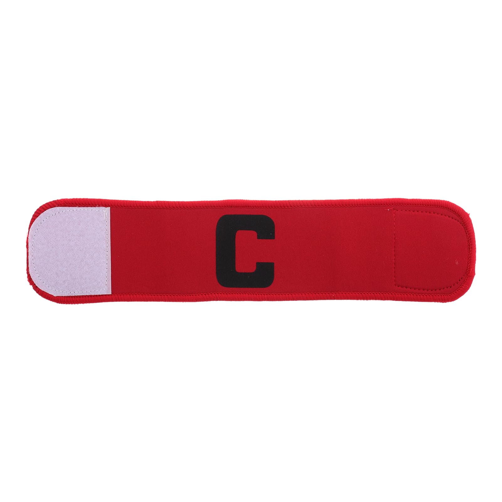 BESPORTBLE Captain's Arm Band for Football Soccer Team Captain Armband Adjustable Elbow Band Red