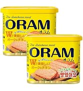 ORAM オラム ランチョンミート 340g×2個 ポークチキン 具材 韓国食品 オンガネジャパン プデチゲ おにぎり サンドイッチ