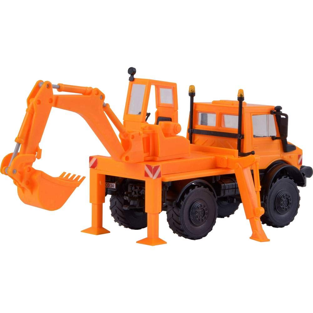 Kibri H0 14985 MB Unimog Con 2 Rimorchi Silos Raiffeisen – Scala 1:87 Usato