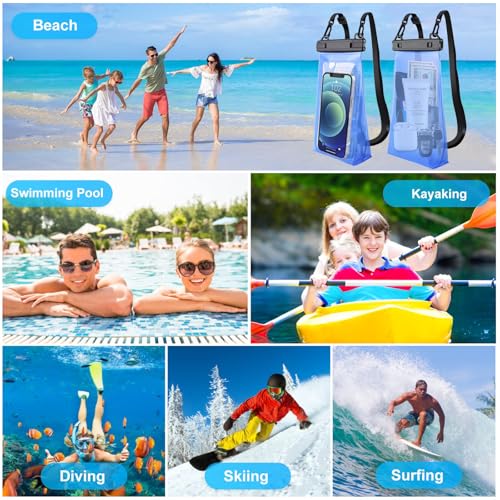 Pochette étanche IPX8 grand format pour protéger et utiliser votre iPhone en mer