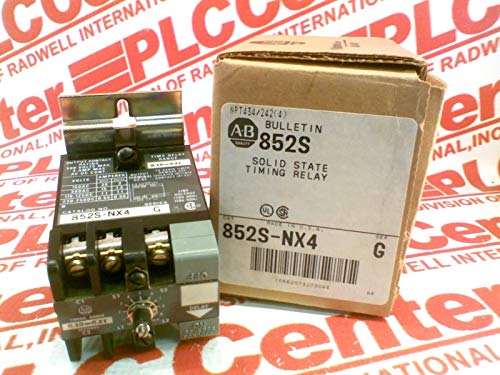 ALLEN BRADLEY 852S-NX4 Timer Solid State 3AMP 300VAC .1-.21SECOND