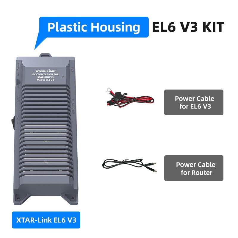 Amazon.com: Starlink DC Conversion KT,XTAR EL6 V3 12V to 56V All