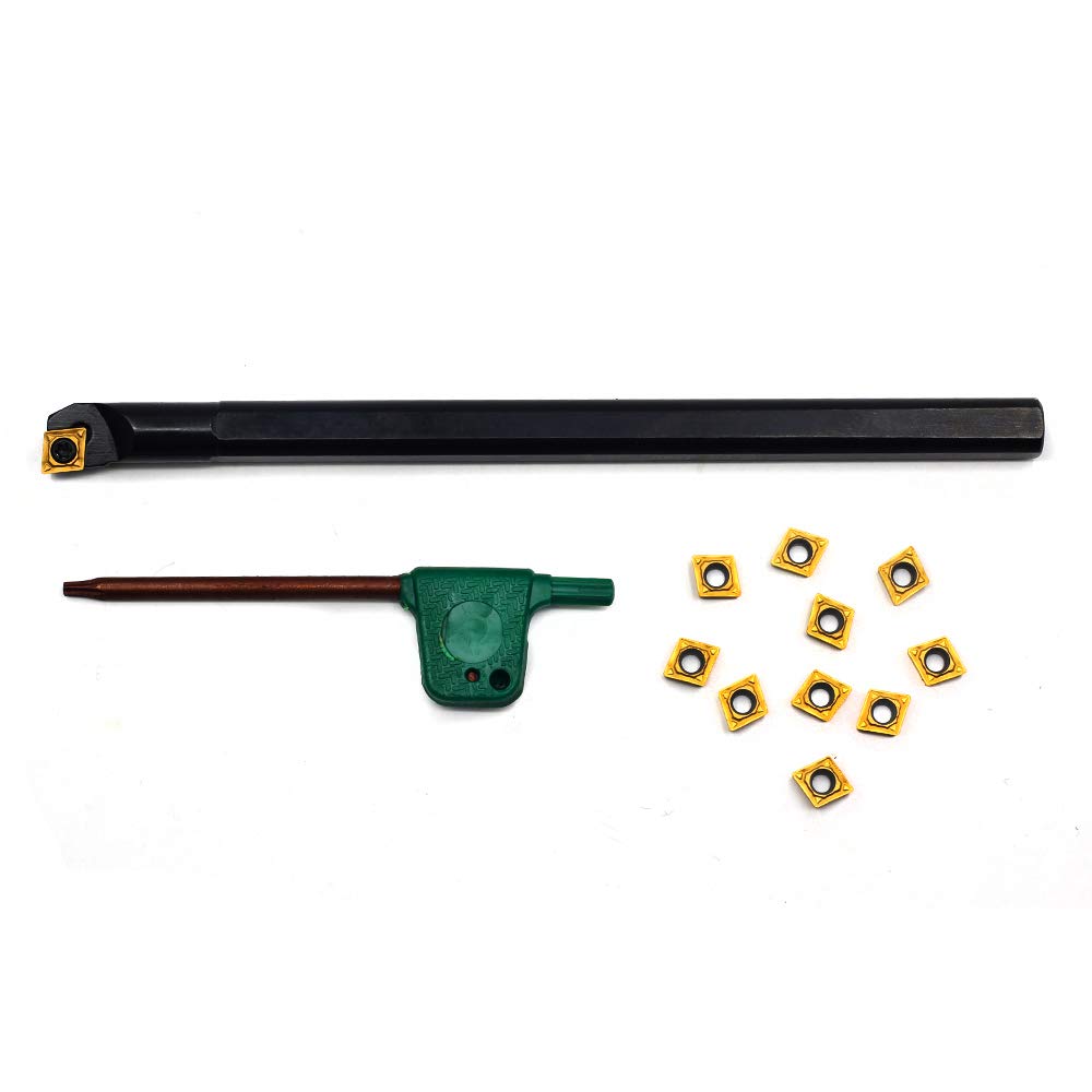 OSCARBIDE Indexable Boring Bar - 10 Carbide Inserts -2