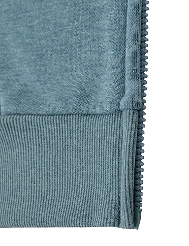 Image of GIVON Womens Casual Zip Up Hoodie Cotton Blend Soft Fabric Basic Layering Hooded Jacket with Kangaroo Pocket
