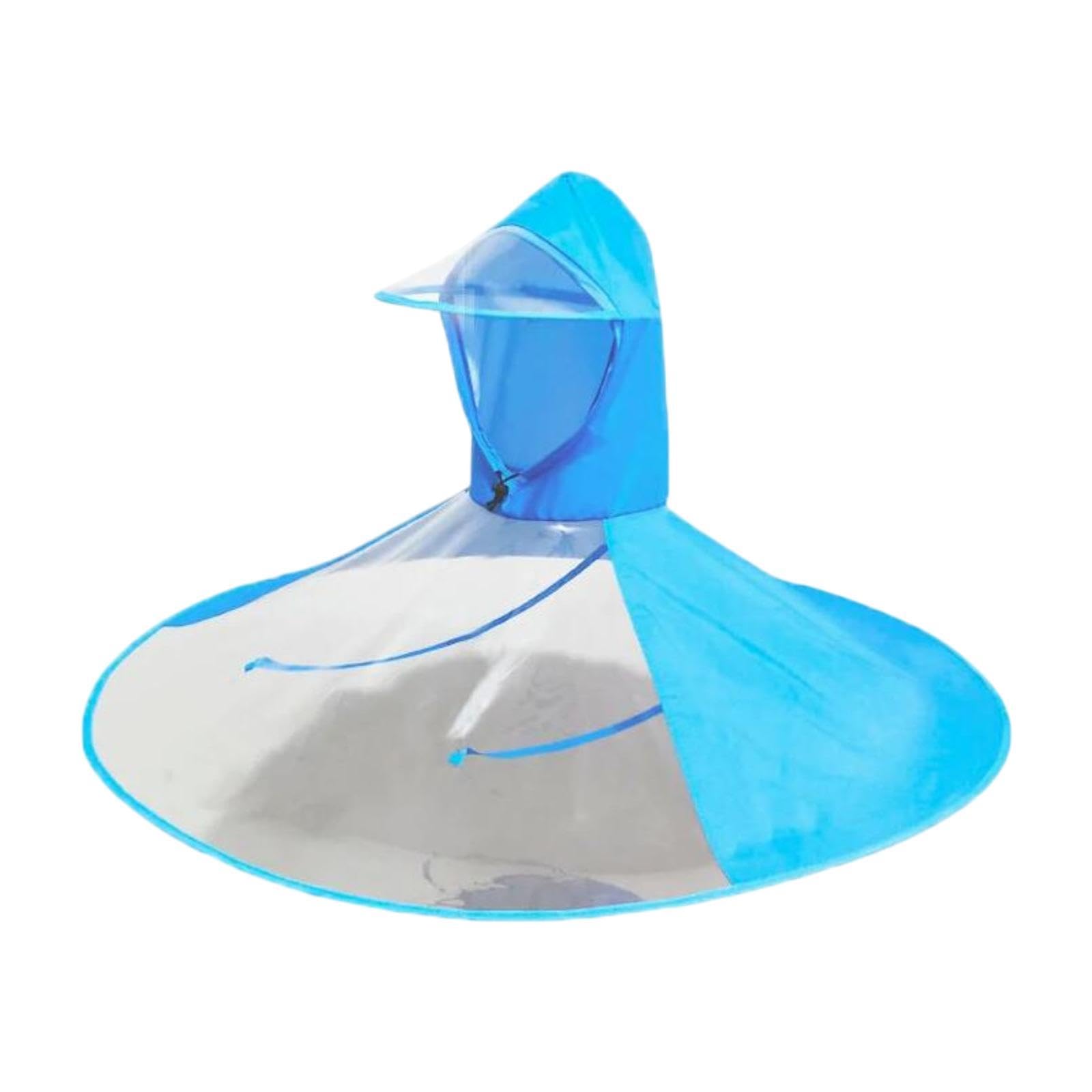 CALANDIS™ Head Umbrella Hat Folding Windproof Headwear for Hiking Climbing Backpacking XXL | Hats & Headwear | Clothing, Shoes & Accessories | Fishing-image-9