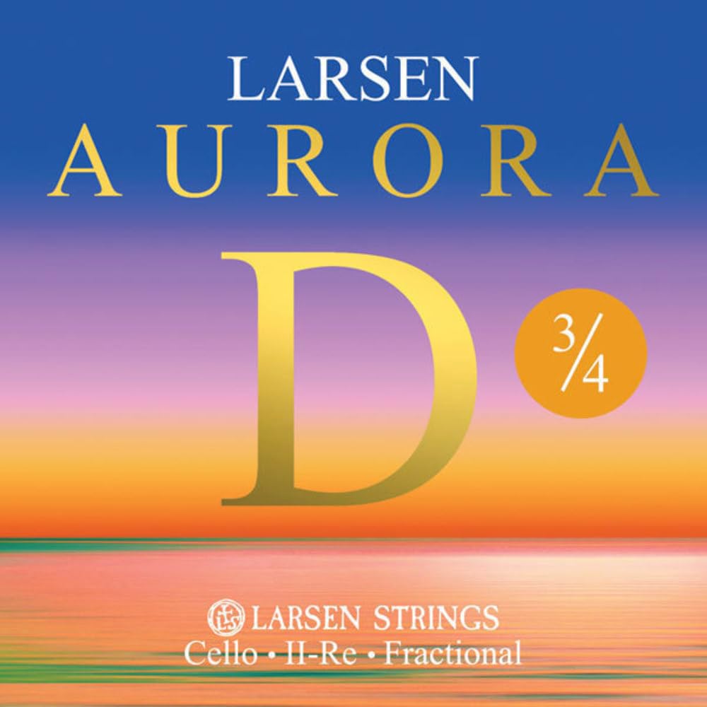 LARSEN STRINGS Cello strings Aurora D 3/4 Medium