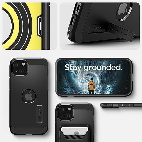 Spigen Tough Armor MagFit for iPhone 15 Case, Black - image 9
