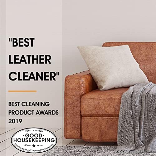 Furniture Clinic Leather Ultra Clean - All-Purpose Leather Cleaner | Car Interior Cleaner and Leather Cleaner for Furniture, Sofas, Shoes, Boots, Bags, Purses | Suitable for all Leather Types and Colours (250ml)