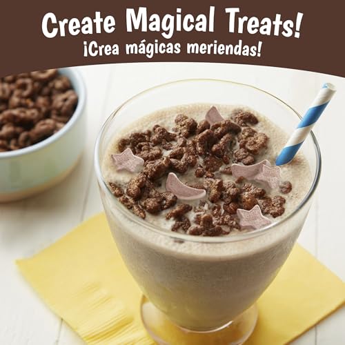 Image of Lucky Charms Chocolatey Chocolate Cereal with Marshmallows, Kids Breakfast Cereal, Made with Whole Grain, 10.6 oz (Pack of 12)