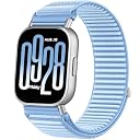 Compatible with Garmin Forerunner 265/255/Venu 3/Venu 4 Strap Nylon Compatible withHuawei Watch GT6 GT 7 46mm/GT5/GT4/GT3/GT2 46mm Band 22mm Quick Release (Island Blue) gallery image