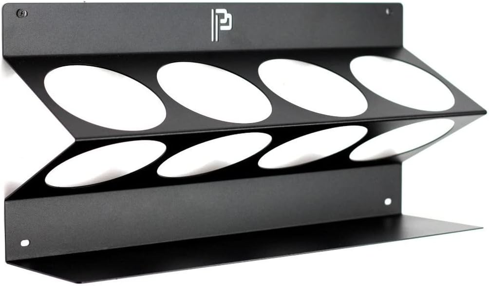 Clean Garage Poka Premium Wall Mount Detail Bottle Spray Holder | Holds 4 Large Detailing 1.5L Bottles