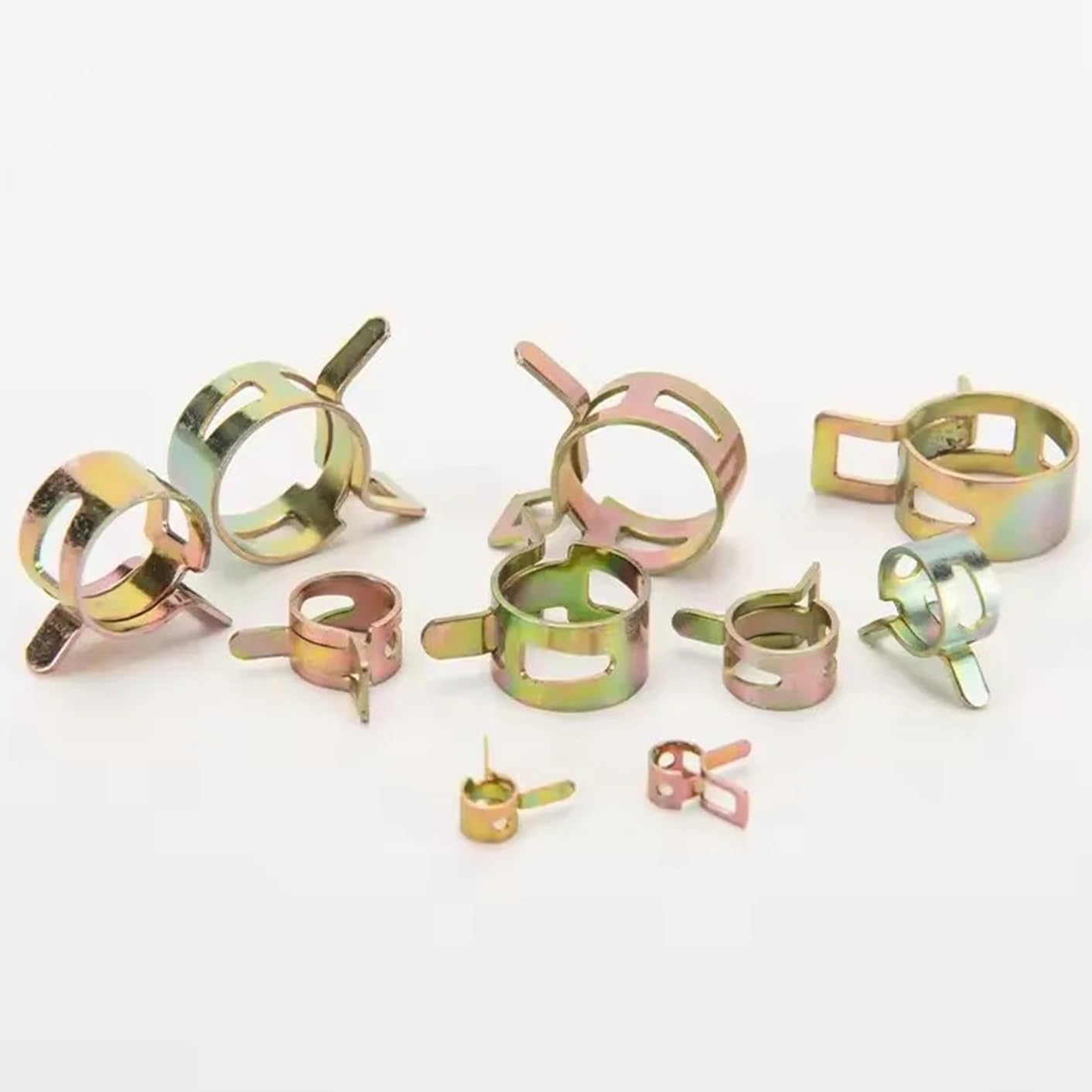 Morsetti a molla per tubi flessibili, 10 pezzi, morsetti a molla M5/M6/M7/M8/M9 (30 pezzi M5)