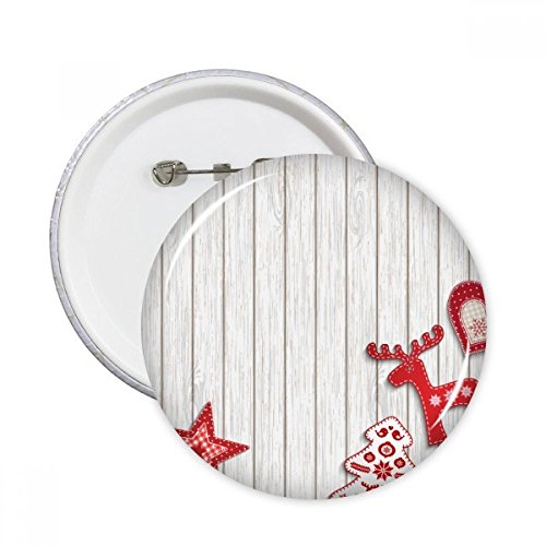 Pins Joyeux Noël pour Décoration Vêtements et Repas de Fête