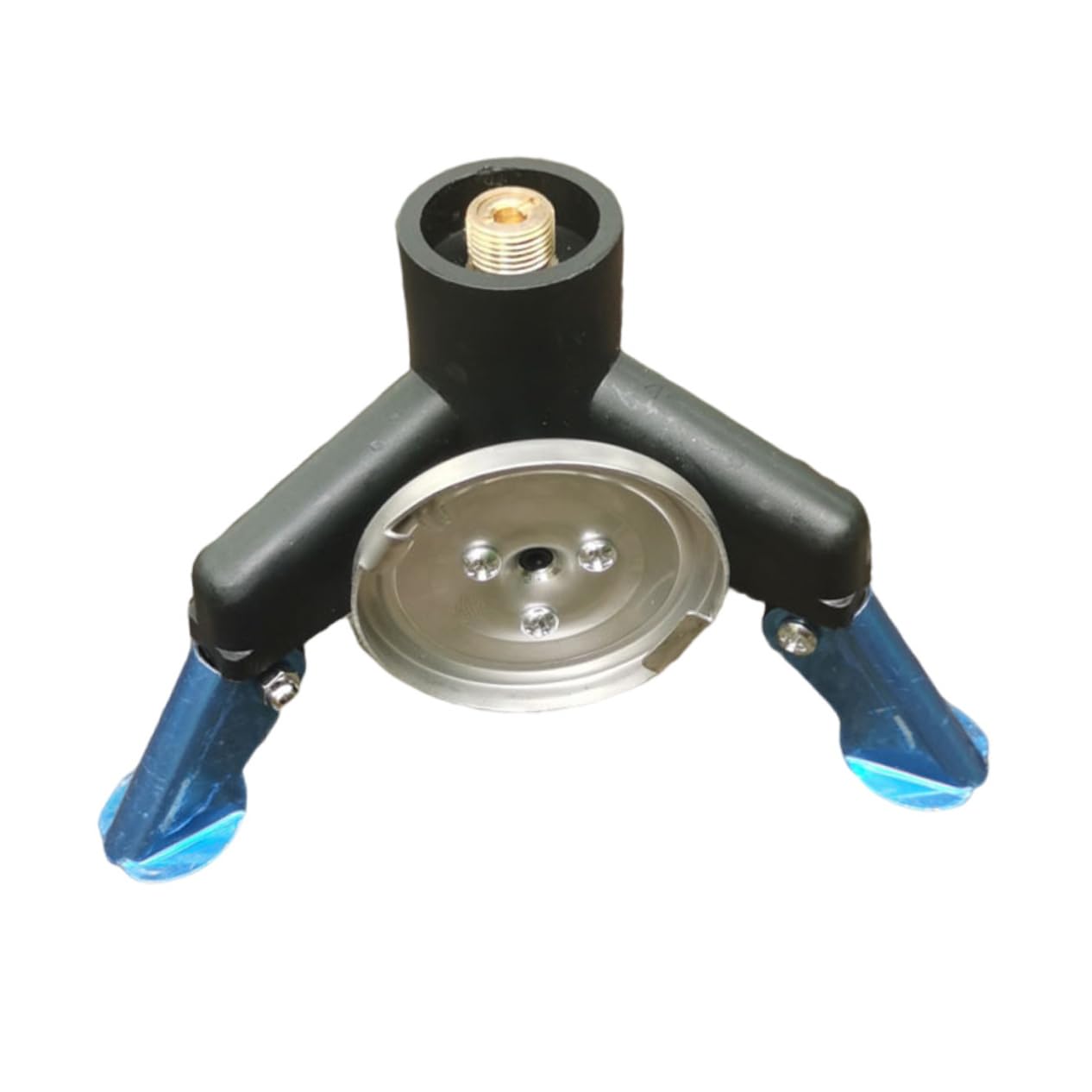 Yardwe 1pc Furnace Head Converter Camping Stove Adapter Converter for Stove Tank Input Valve Camping Supplies Backpacking Stove Convert Connector Outdoor Stove Propane Tank Portable Metal